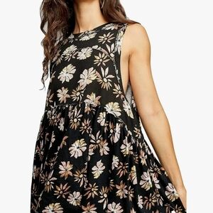 FREE PEOPLE Flowy Madison Print Tank Women's Size Med